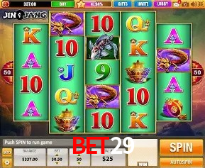 Slots na Plataforma BET29